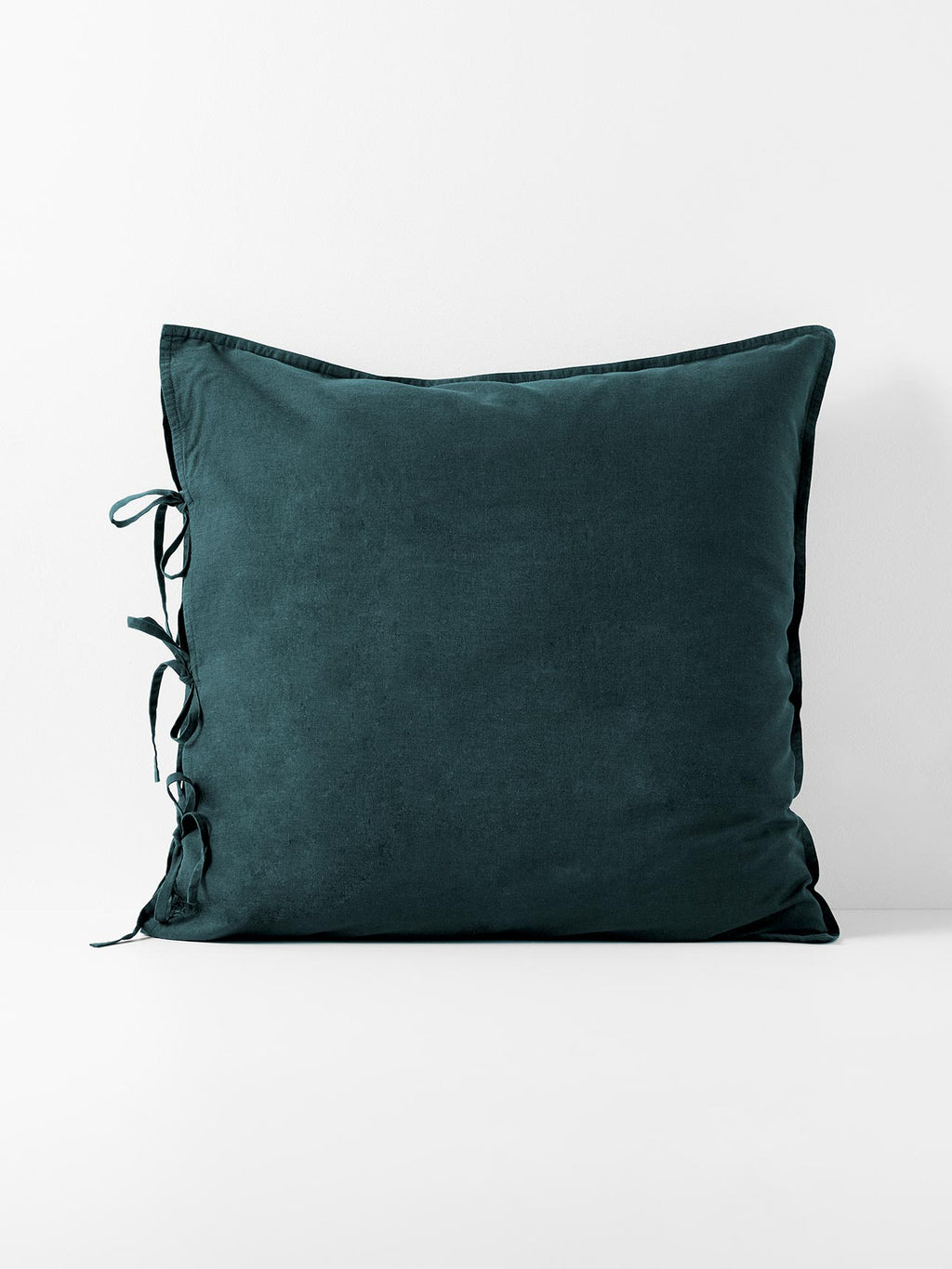 Maison Vintage European Pillowcase in Indian Teal