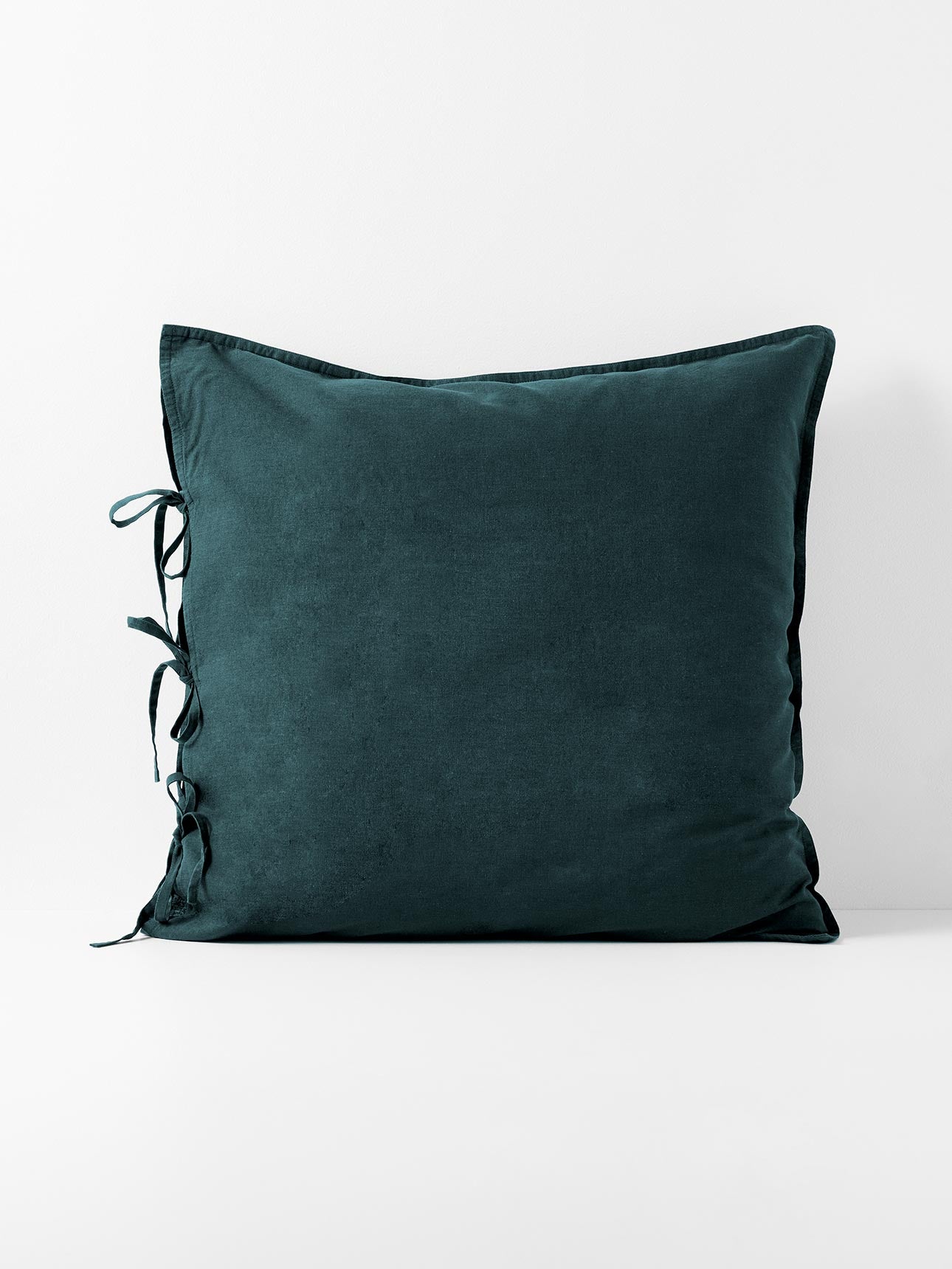 Maison Vintage European Pillowcase in Indian Teal