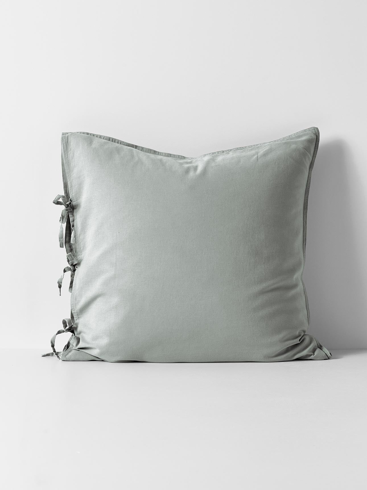 Maison Vintage European Pillowcase in Limestone