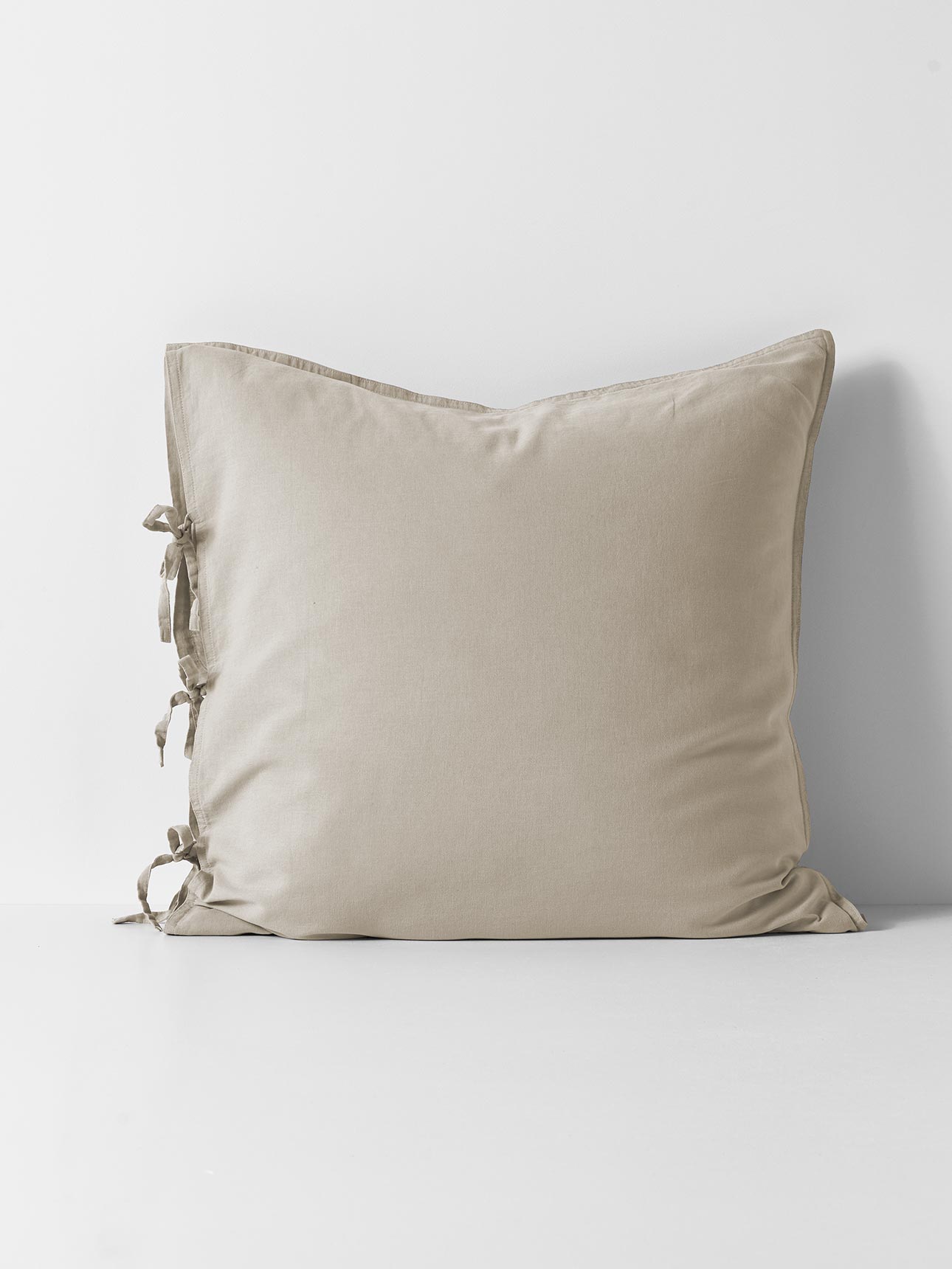Maison Vintage European Pillowcase in Natural