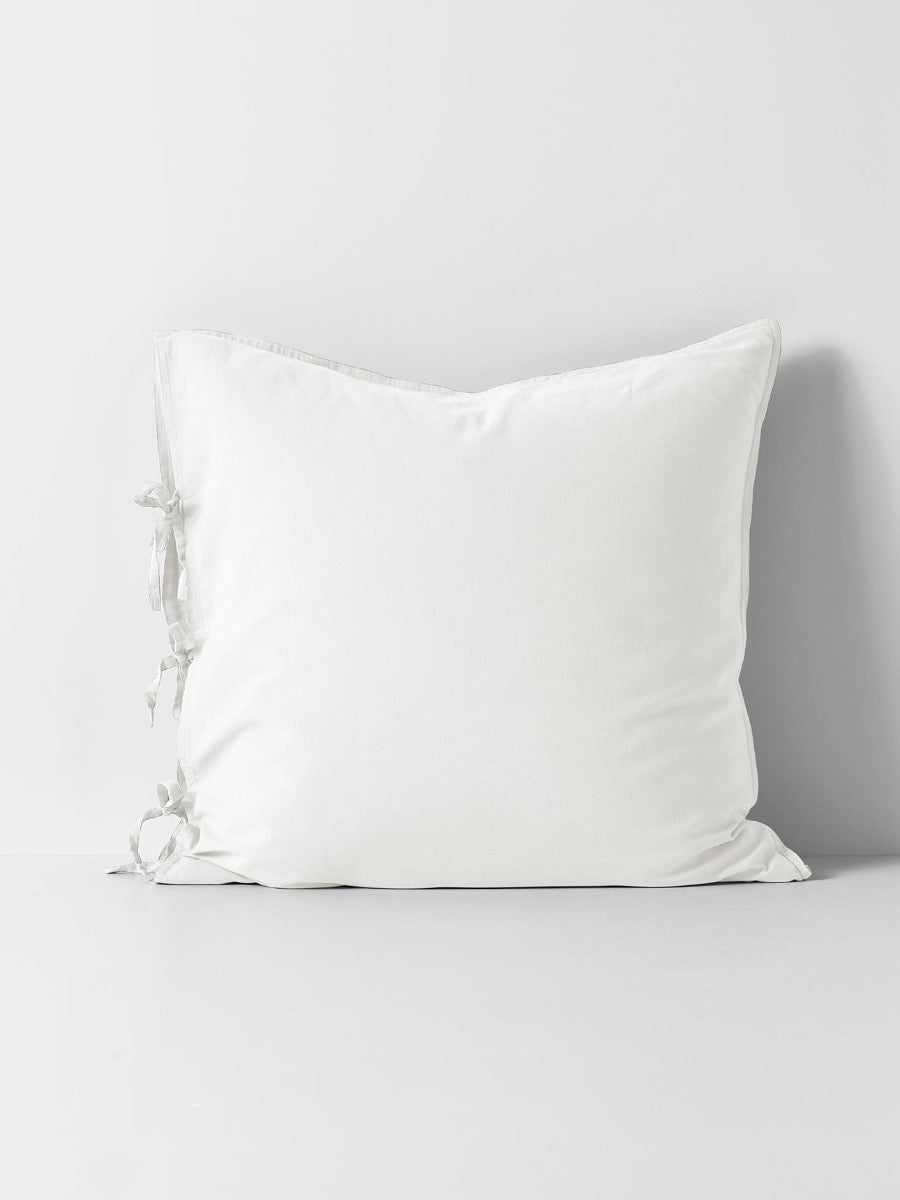 Maison Vintage European Pillowcase in Nude