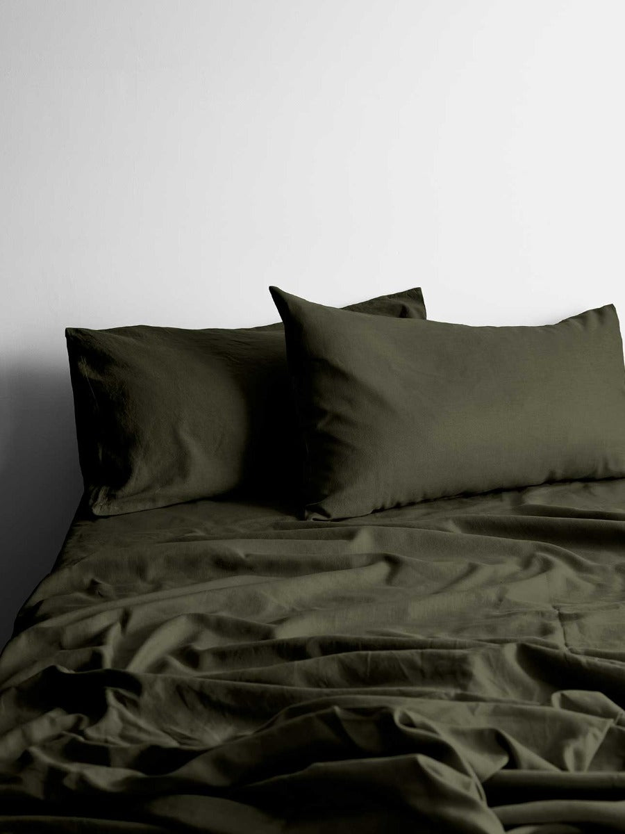Maison Vintage Sheet Set in Forest