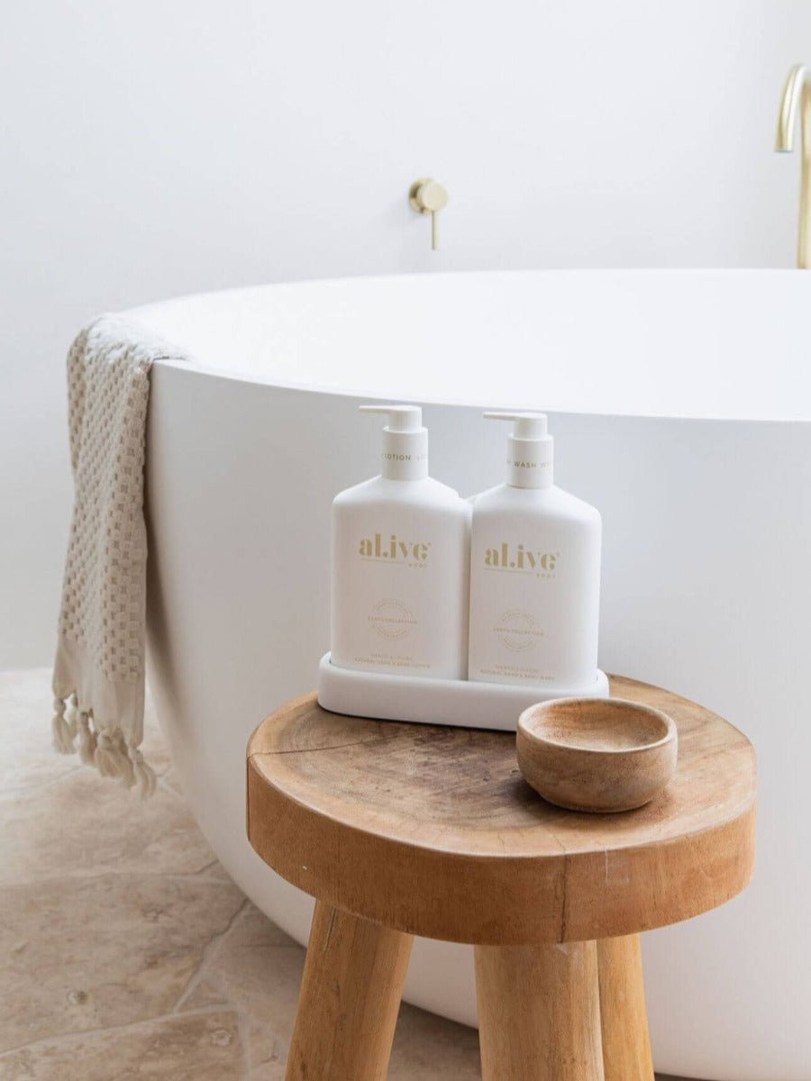 Mango & Lychee Wash & Lotion Duo + Tray