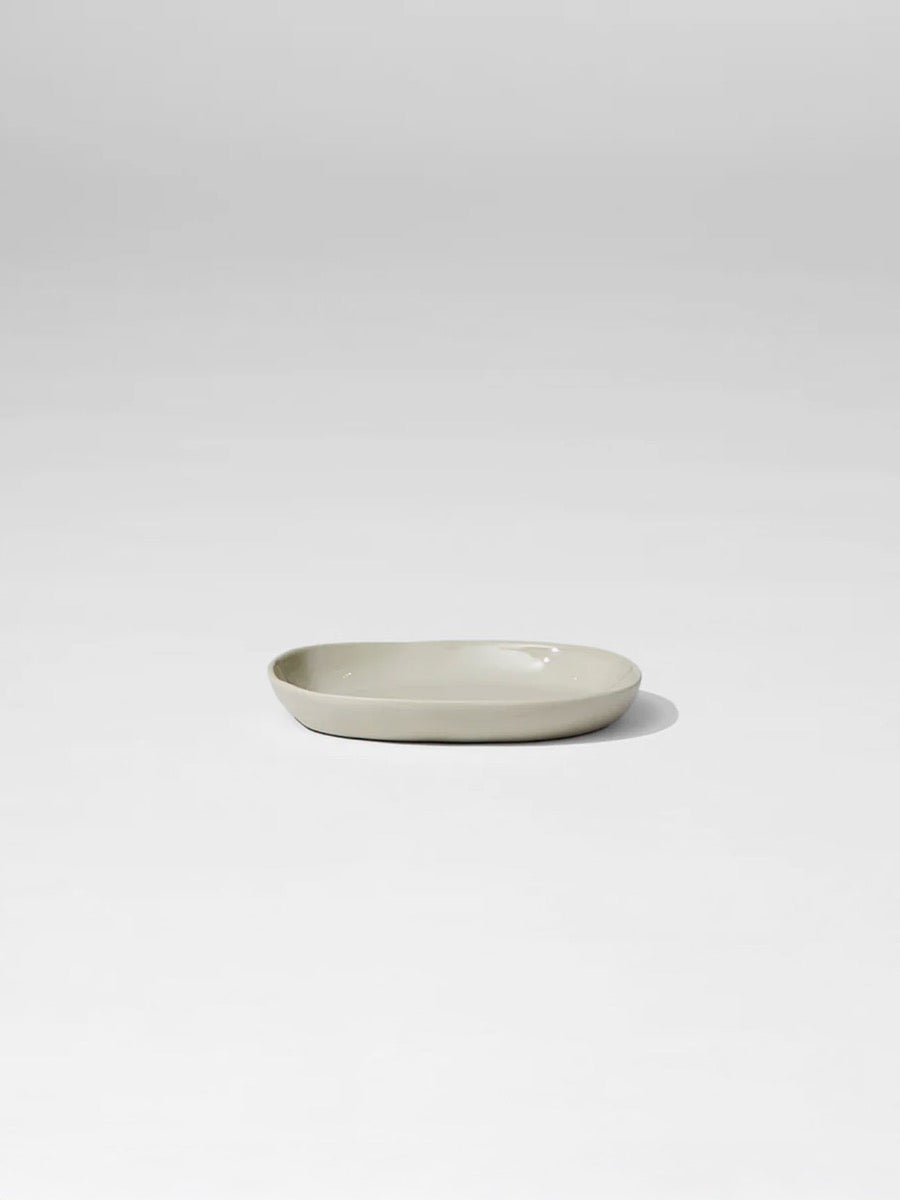 Cloud Oval Platter in Stone - Small