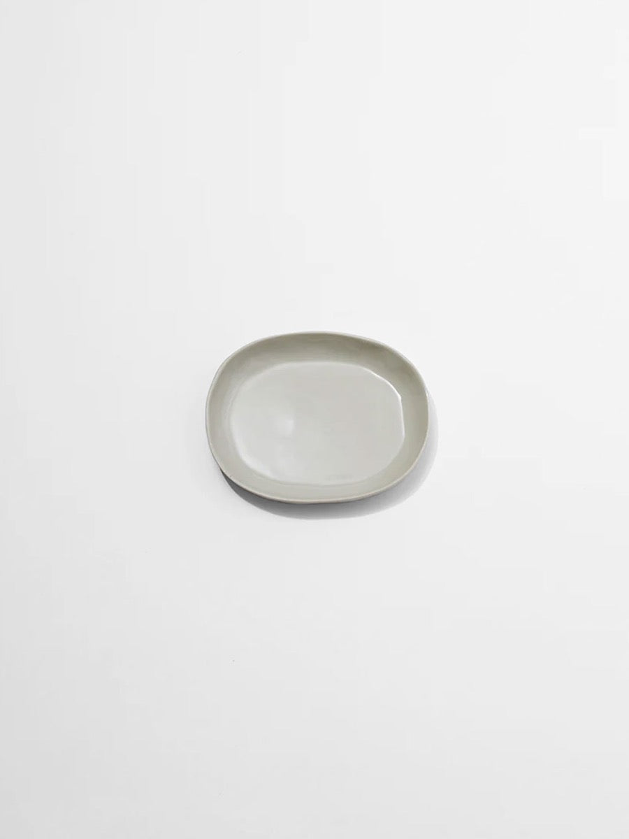 Cloud Oval Platter in Stone - Small