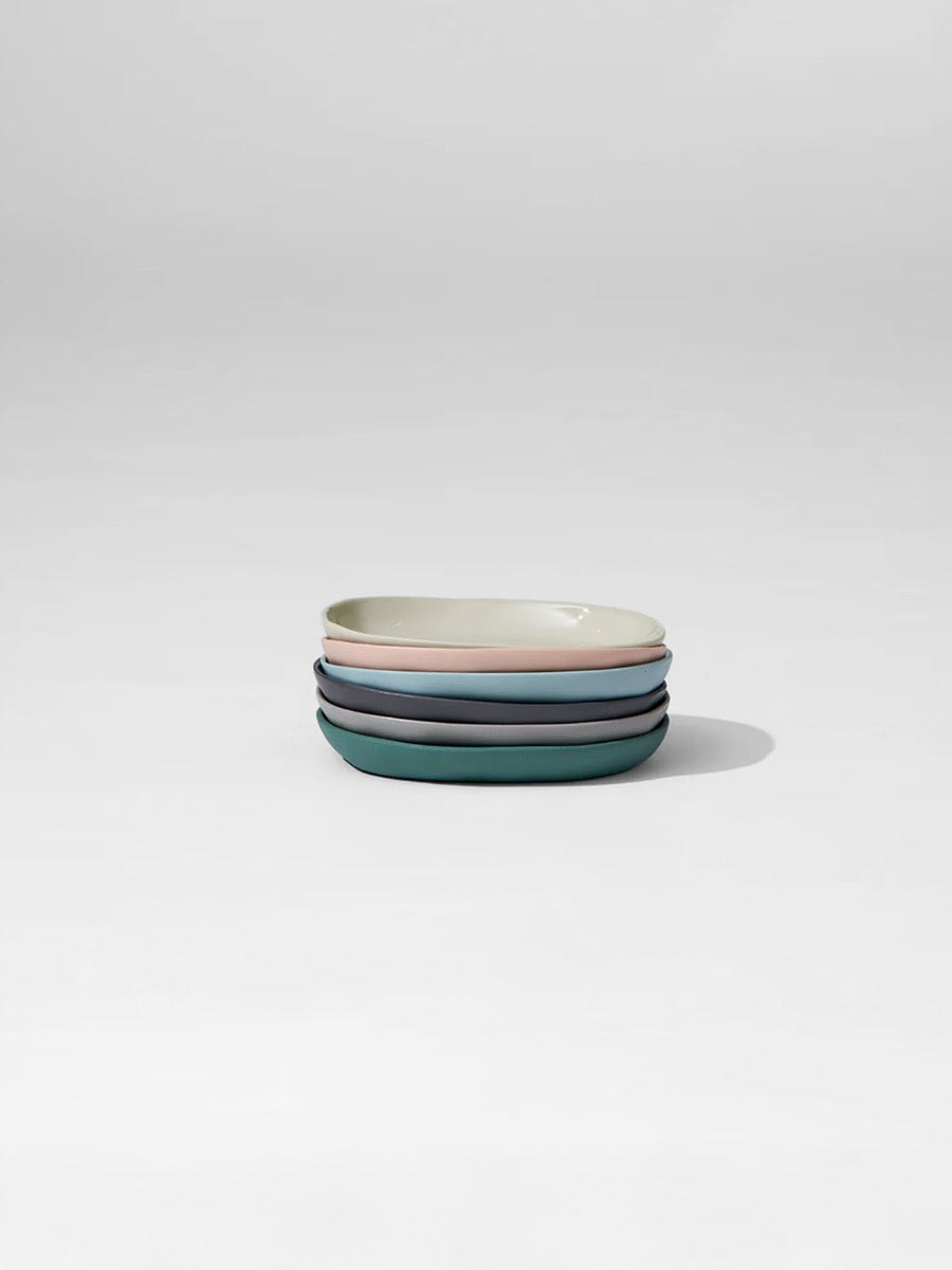 Cloud Oval Platter in Stone - Small