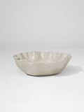 Ruffle Bowl in Stone - Large
