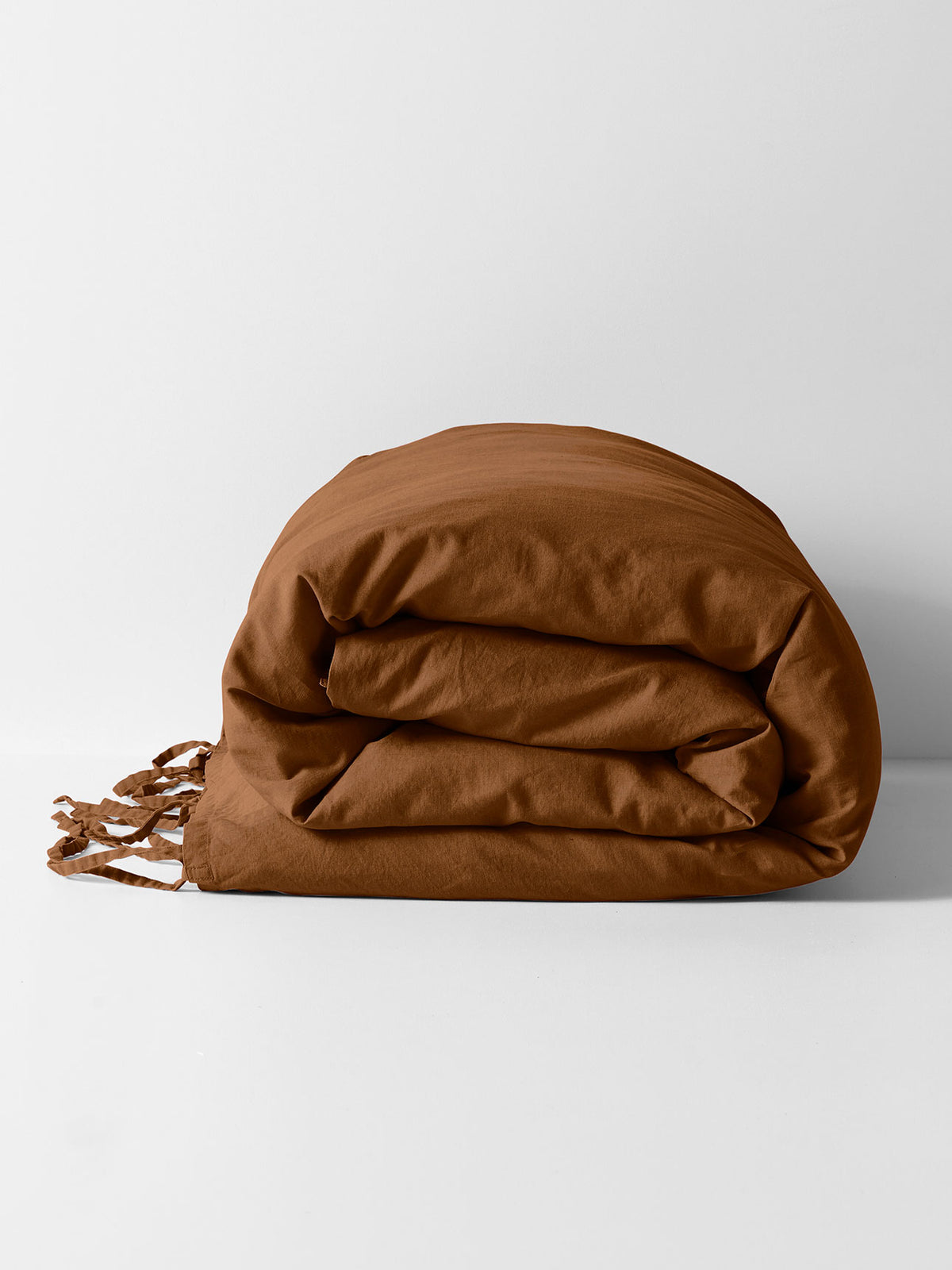 Maison Vintage Quilt Cover in Nutmeg S26