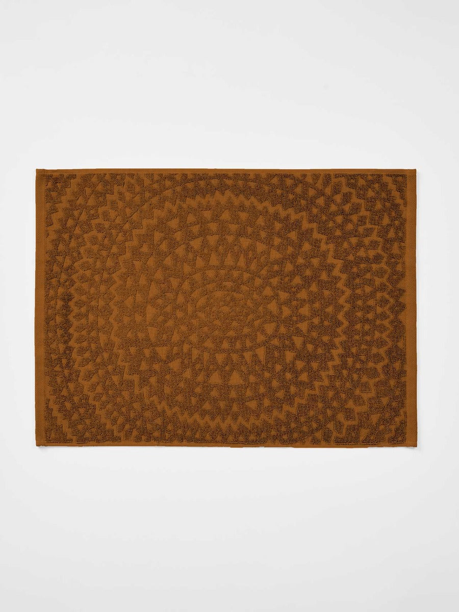 Maya Bath Mat in Bronze