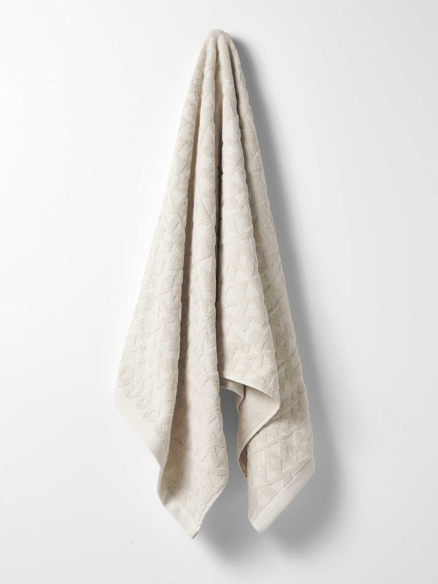 Maya Bath Towel in Sand
