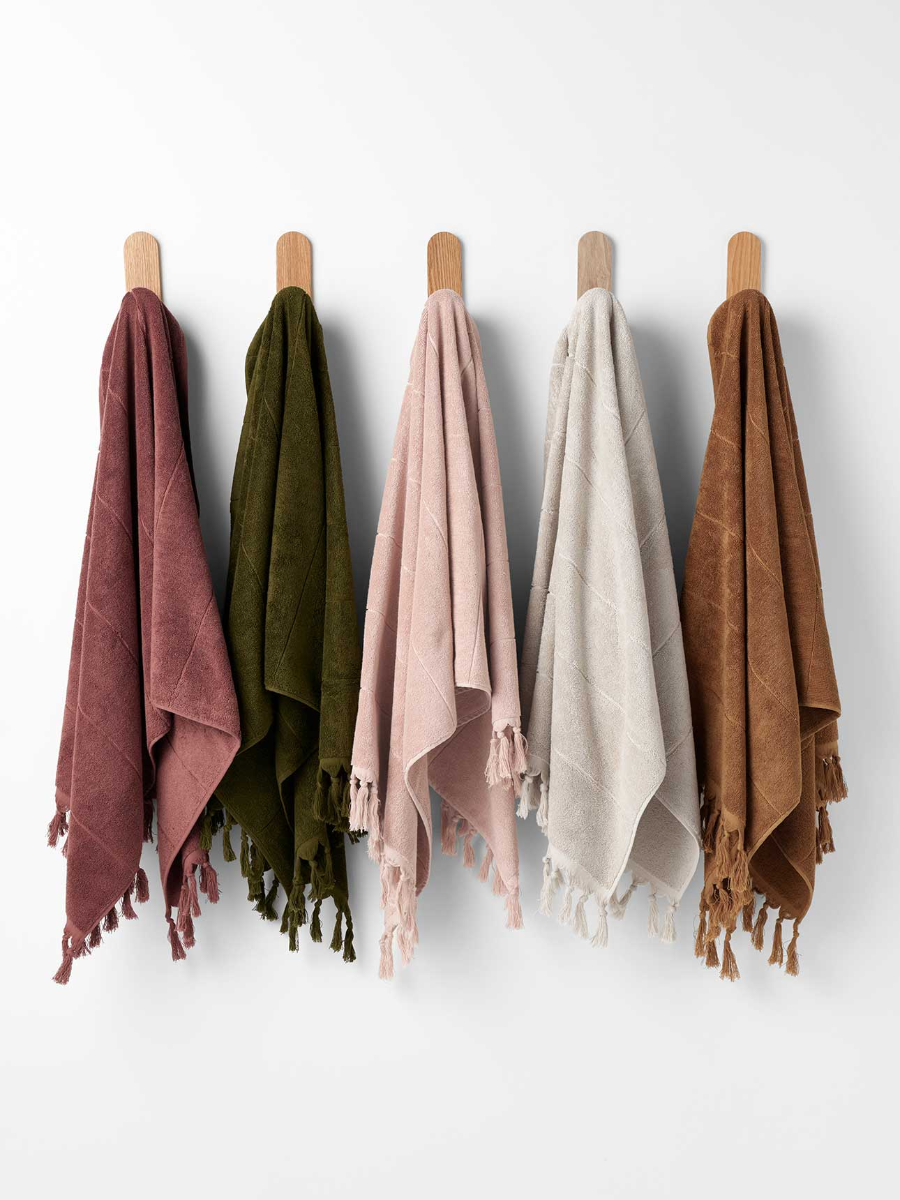Paros Bath Towel in Natural