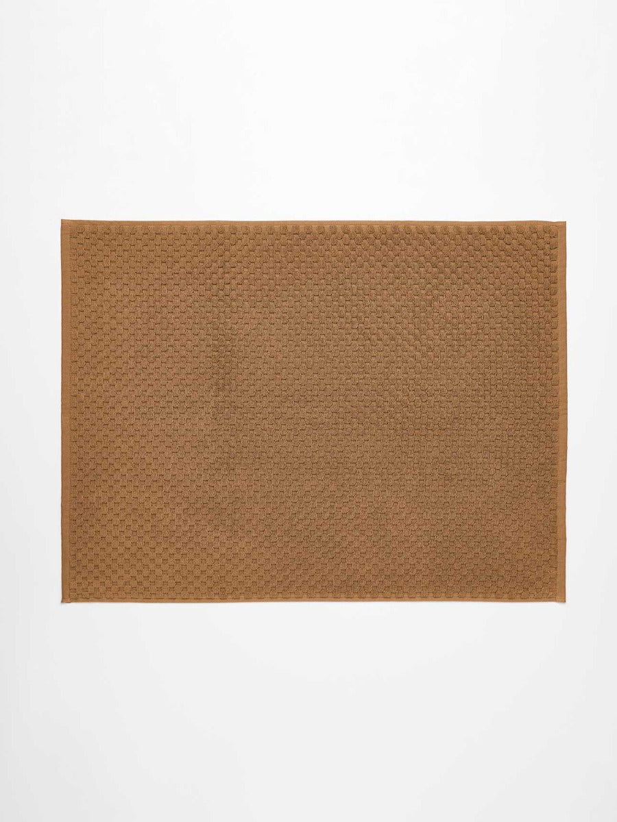 Milos Bath Towel Set in Caramel