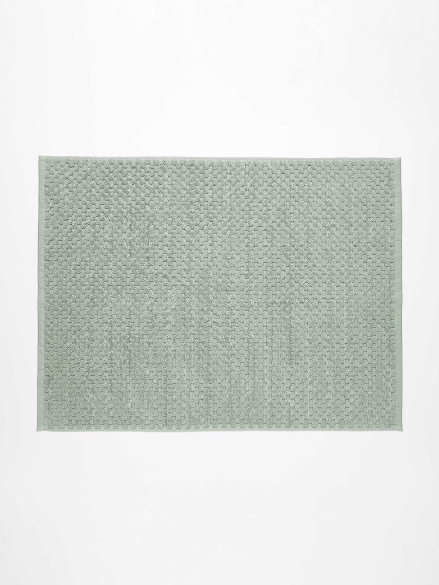 Milos Bath Mat in Sage