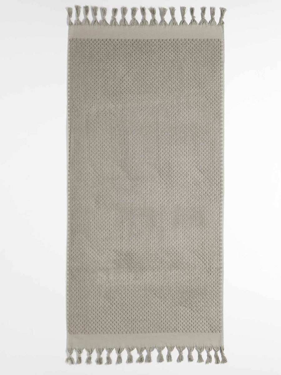 Milos Bath Towel in Feather