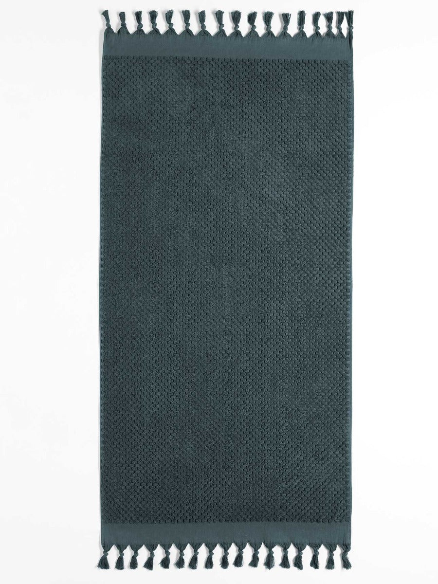 Milos Bath Towel in Slate