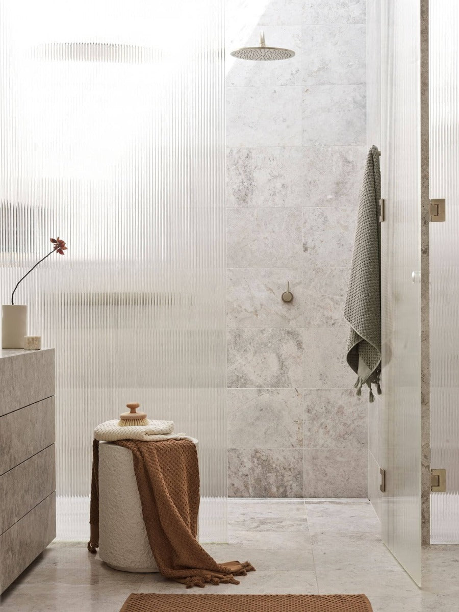 Milos Bath Towel in Feather