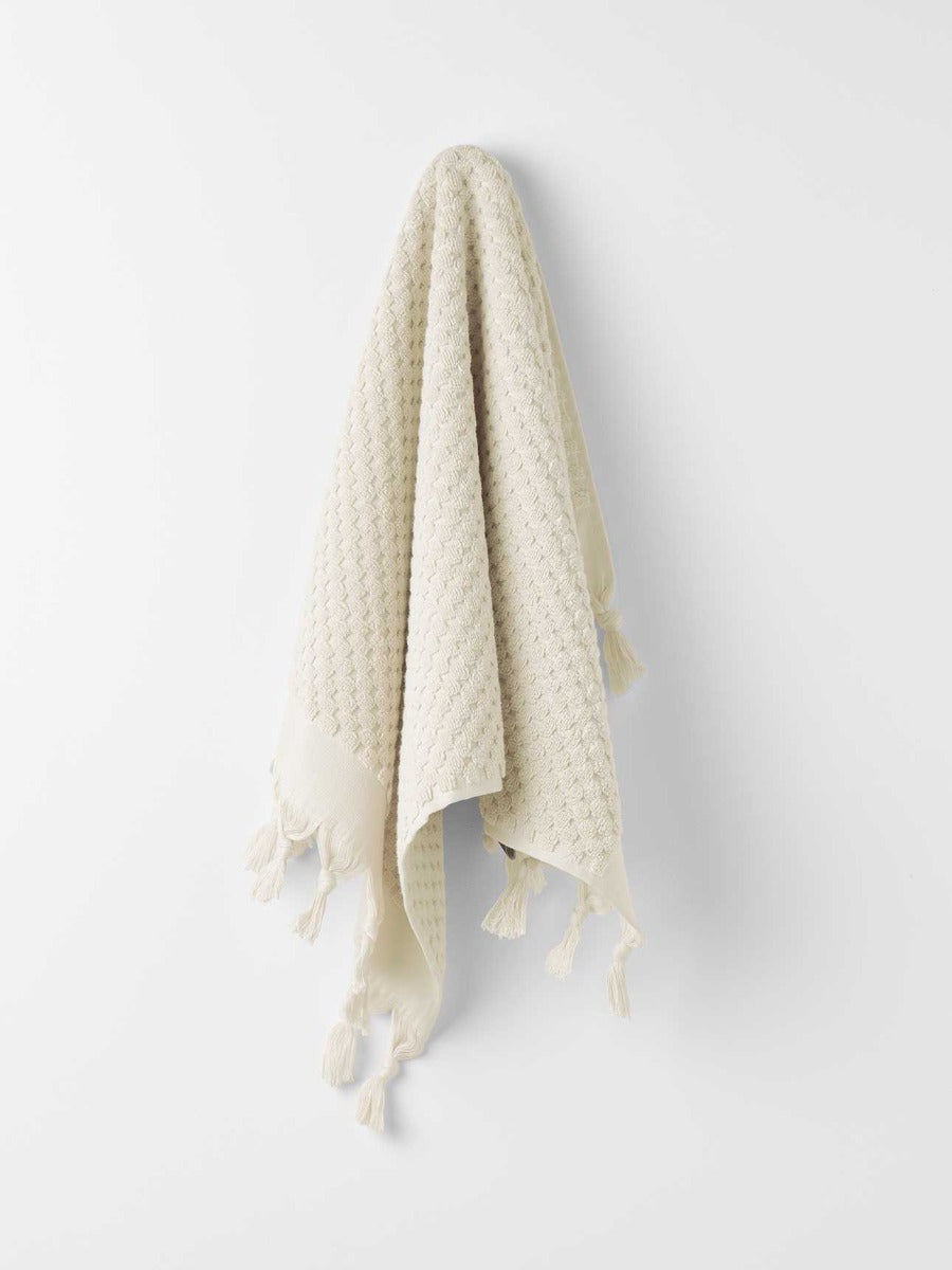 Milos Hand Towel in Sand