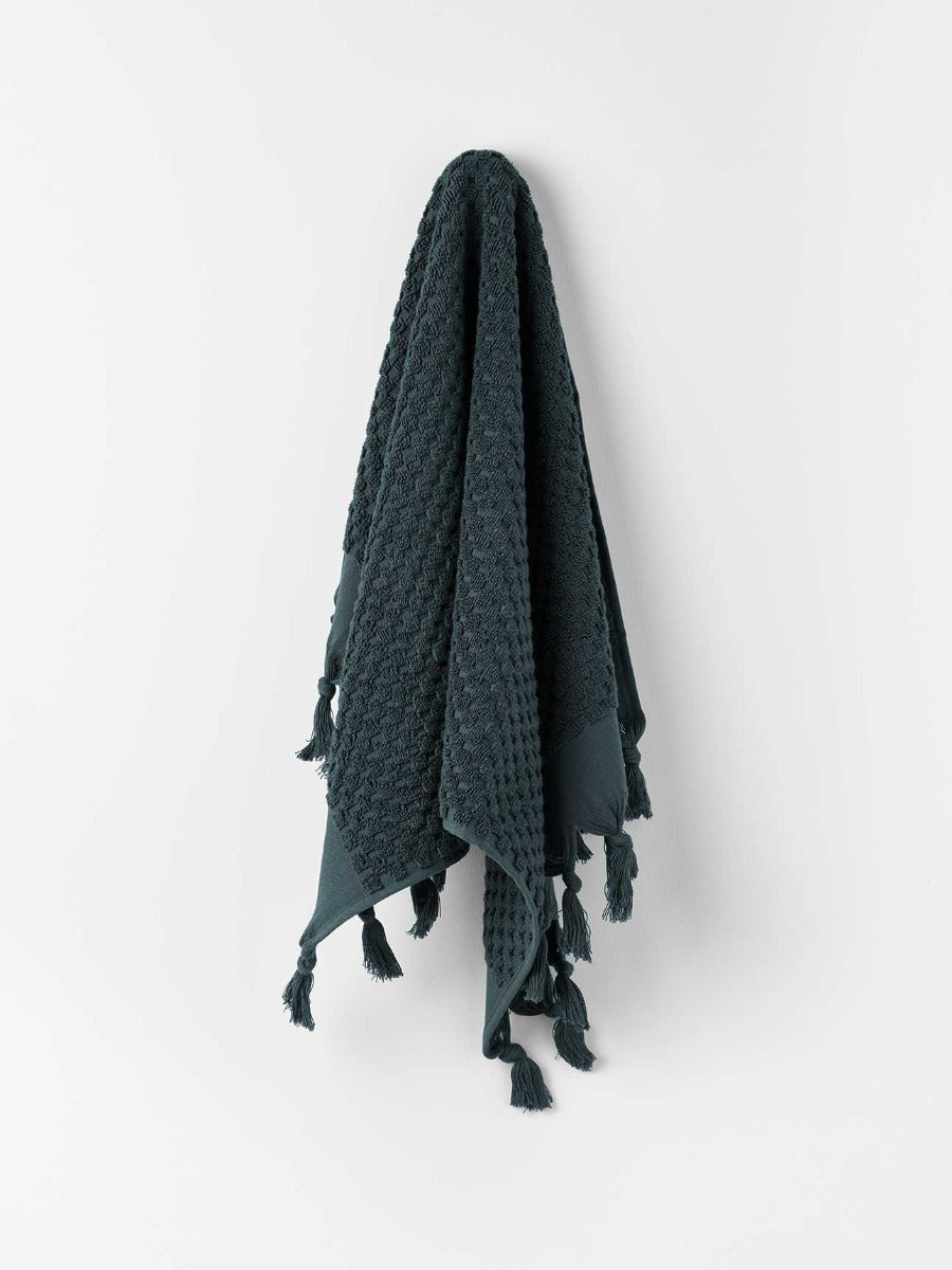 Milos Bath Towel Set in Slate