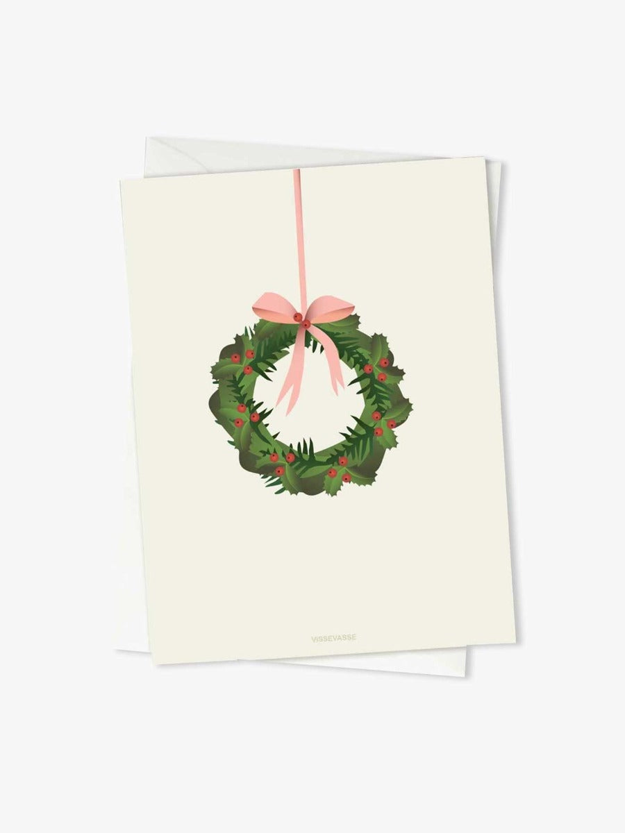 Christmas Wreath - Christmas Card