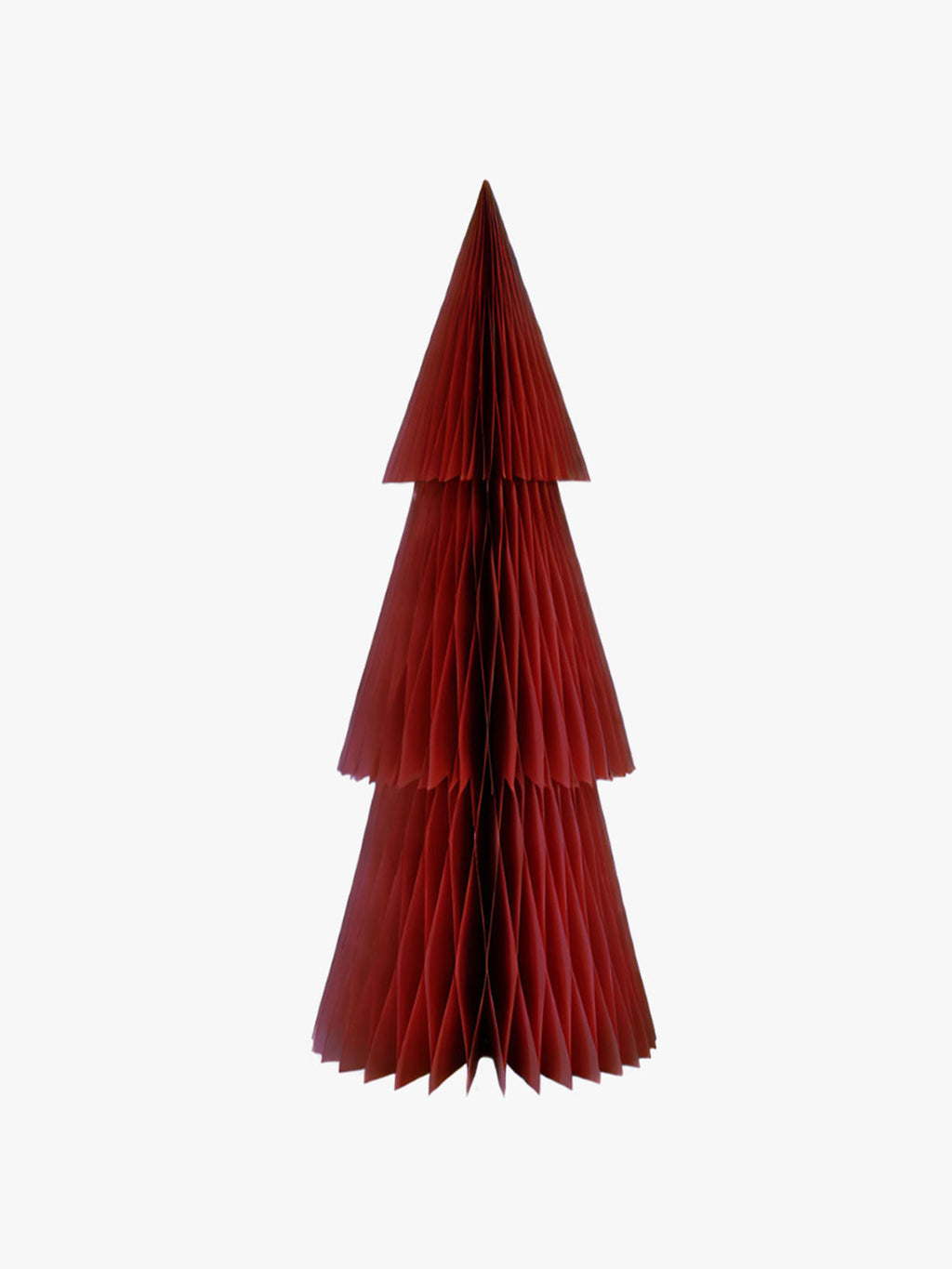 Deluxe Paper Standing Tree in Classic Red (95cm)