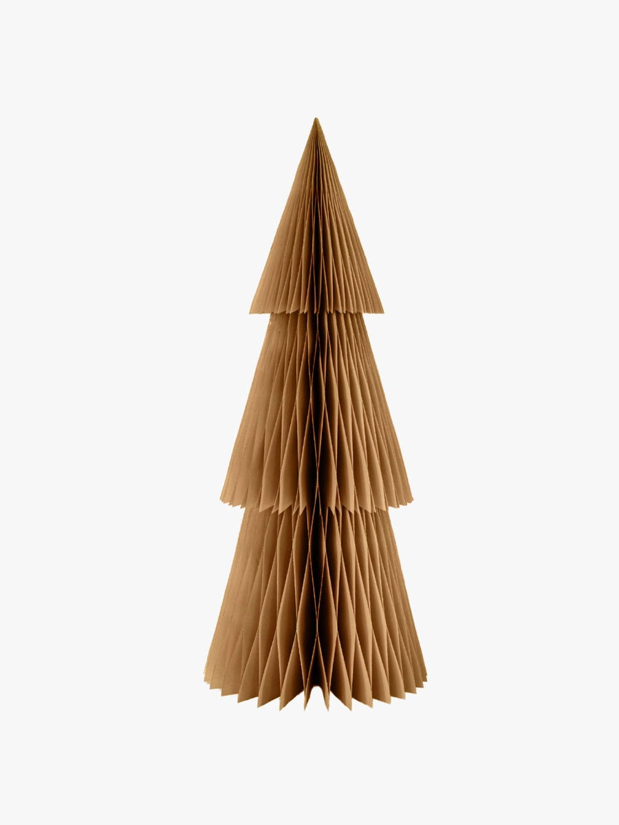 Deluxe Paper Standing Tree in Flaxseed - 95cm