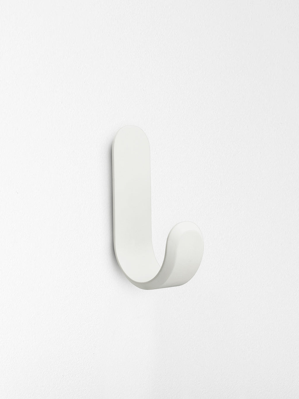 Curve Hook in White