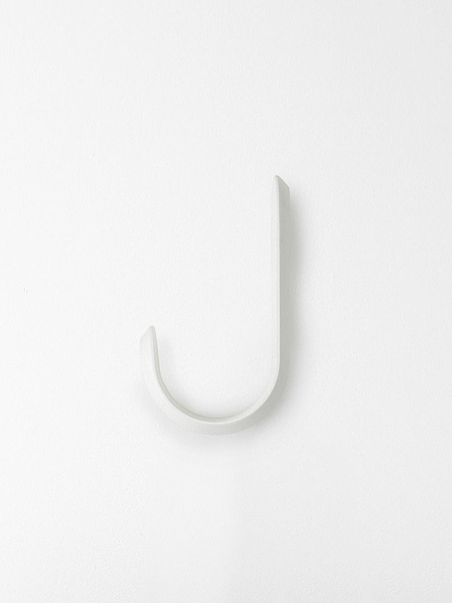 Curve Hook in White