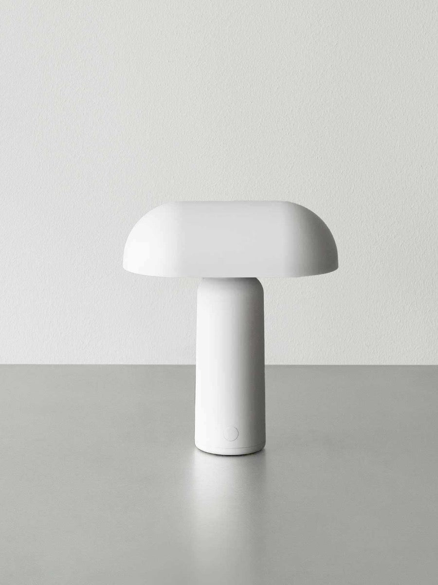 Porta Table Lamp in White