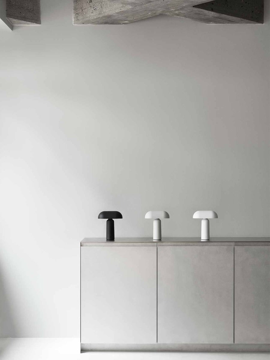 Porta Table Lamp in White