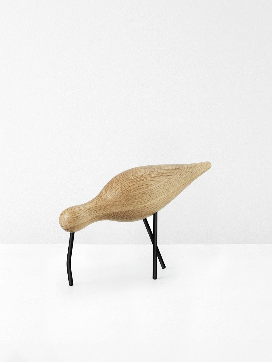 Shorebird in Oak - Large