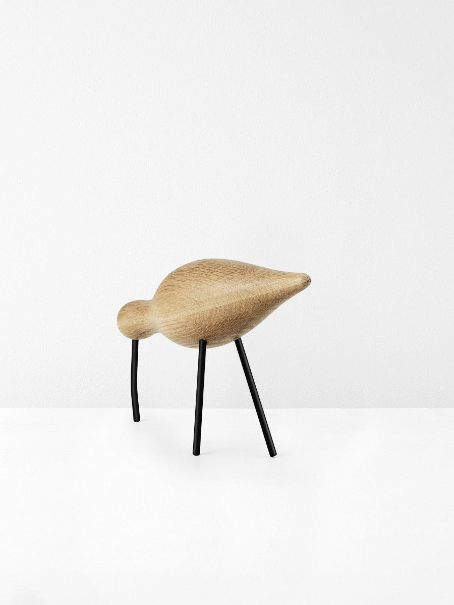 Shorebird in Oak - Large