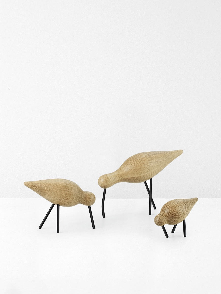 Shorebird in Oak - Medium