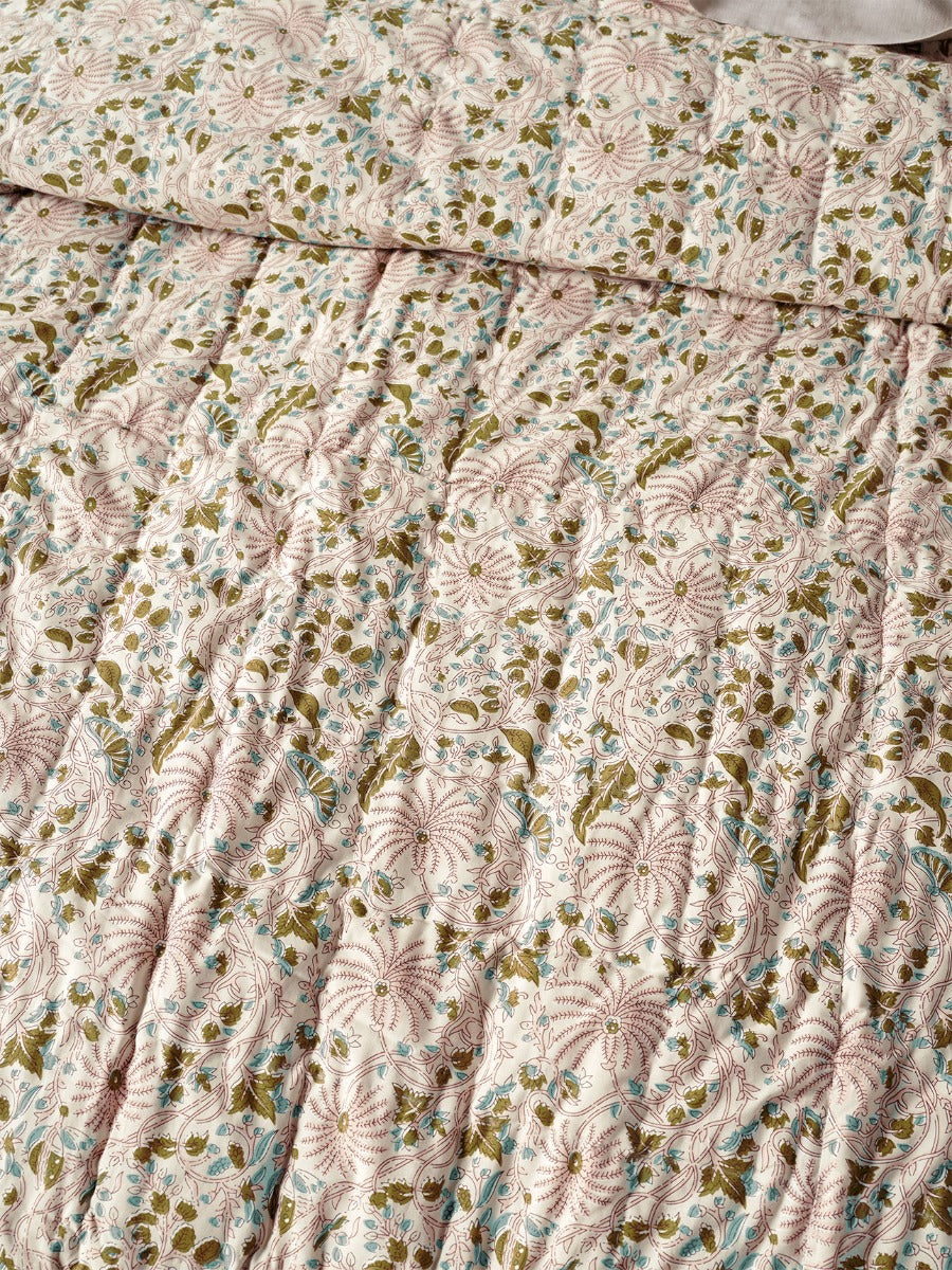 Oasis Coverlet in Blush