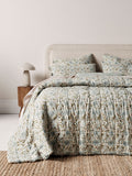 Oasis Coverlet in Teal