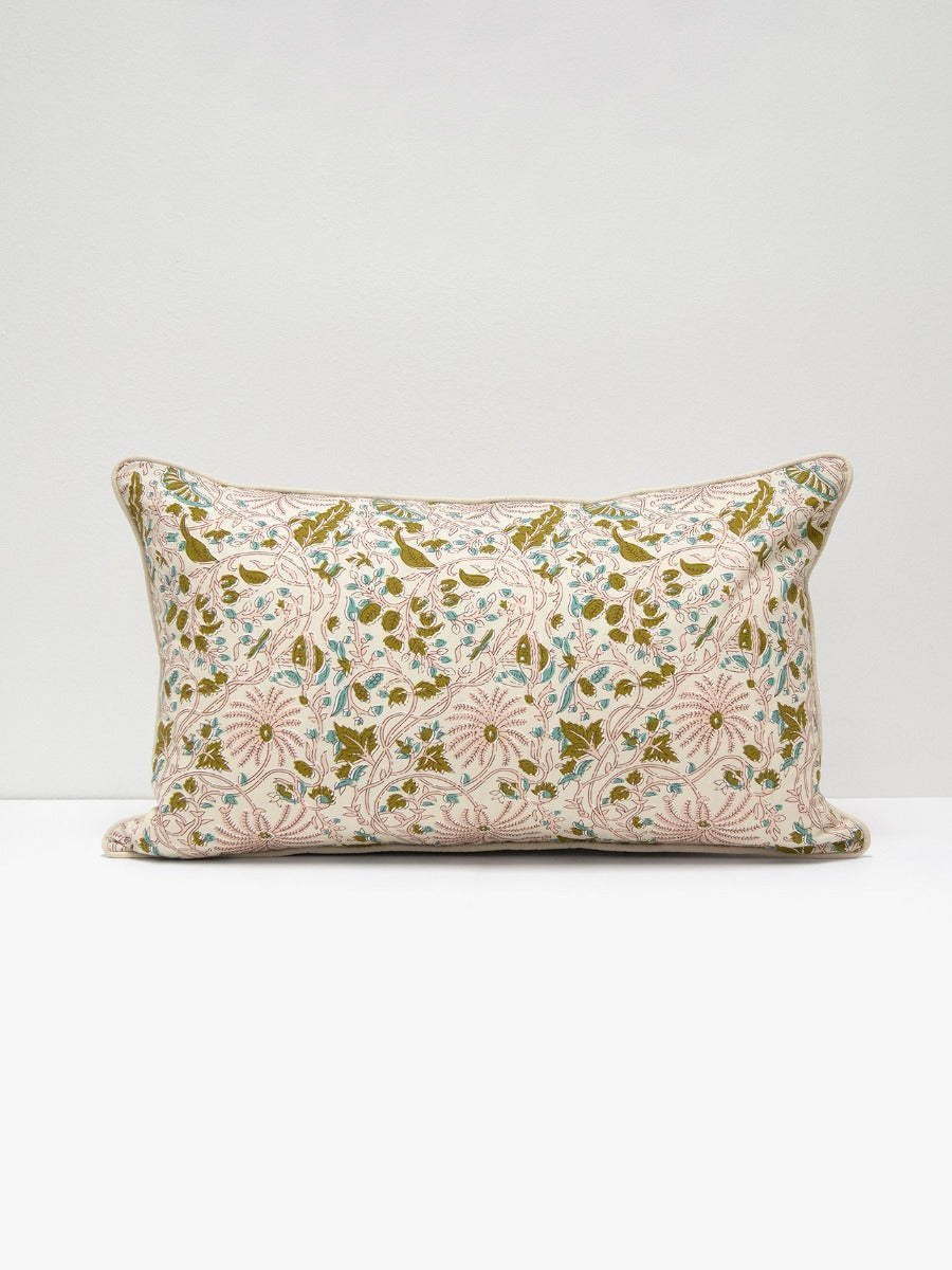 Oasis Rectangle Cushion in Blush