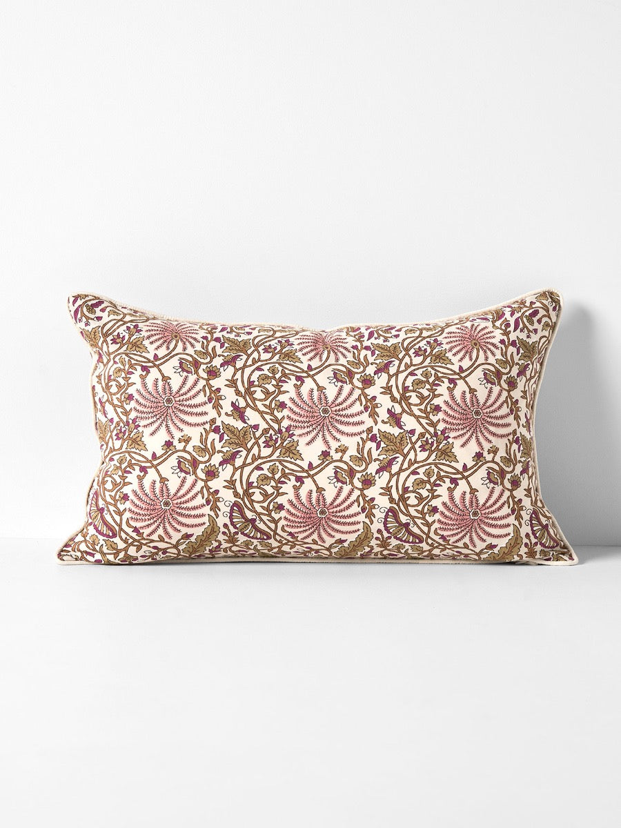 Oasis Rectangle Cushion in Mulberry