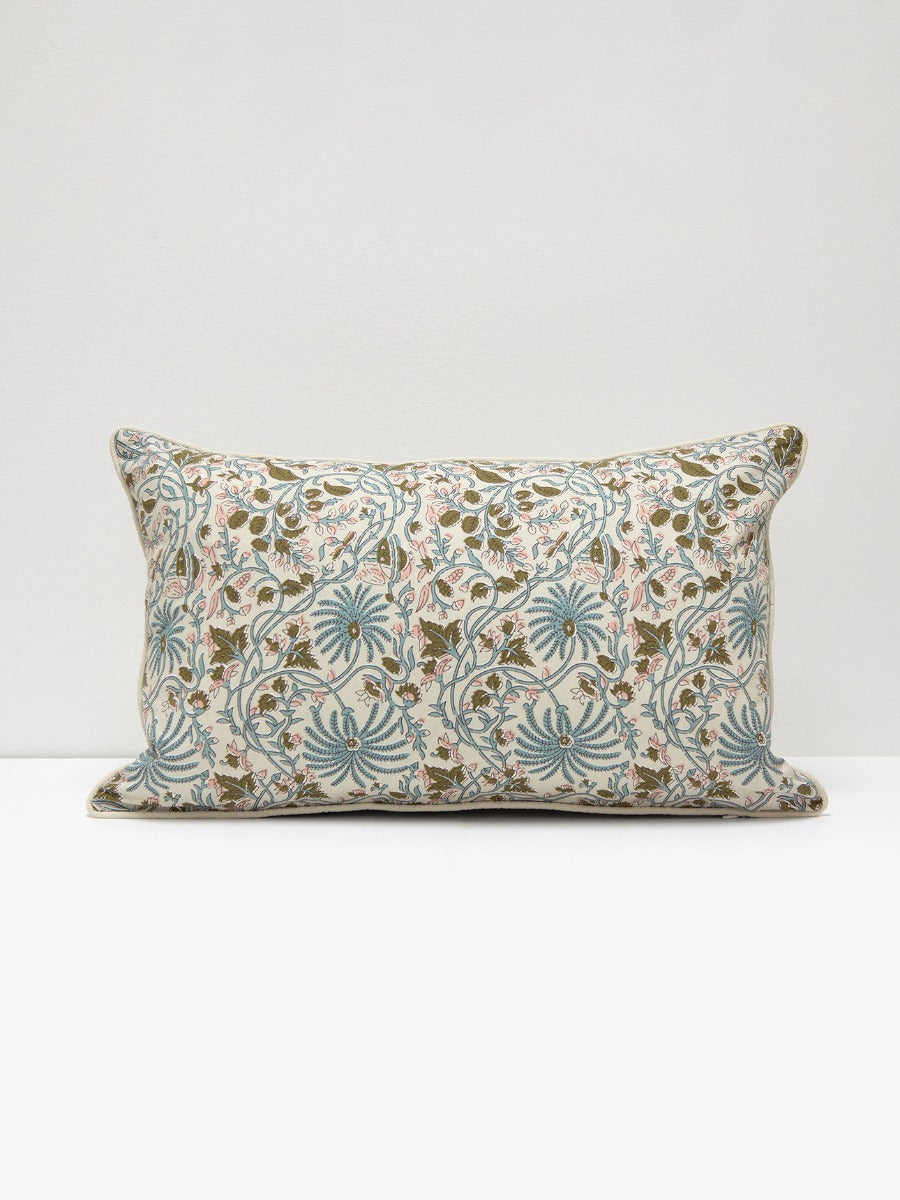 Oasis Rectangle Cushion in Teal