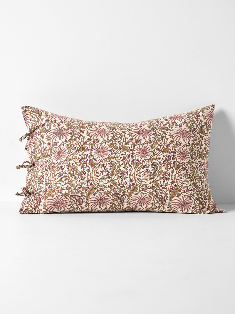 Oasis Standard Pillowcase in Mulberry