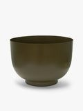 Orlo Metal Planter in Khaki - Large