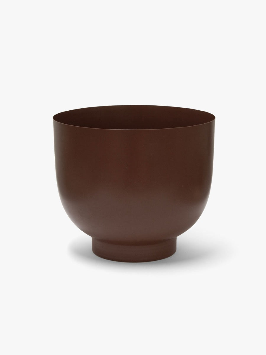 Orlo Metal Planter in Clove - Medium