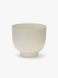 Orlo Metal Planter in Stone - Medium