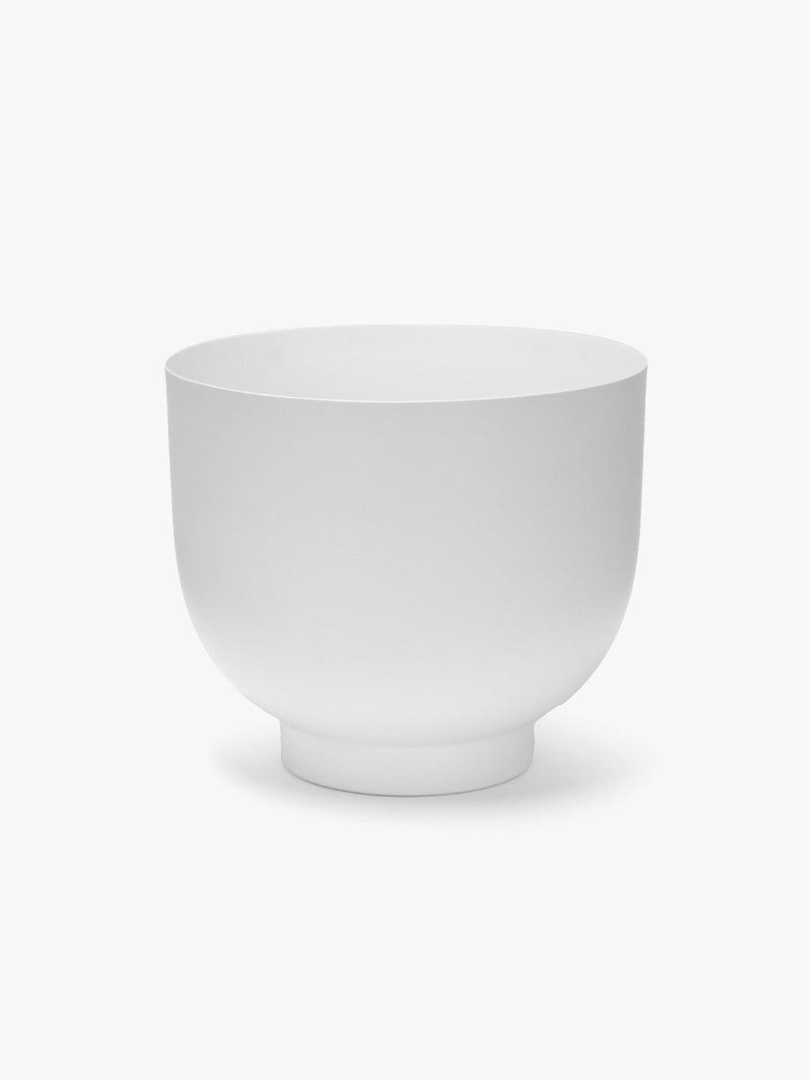 Orlo Metal Planter in White - Medium