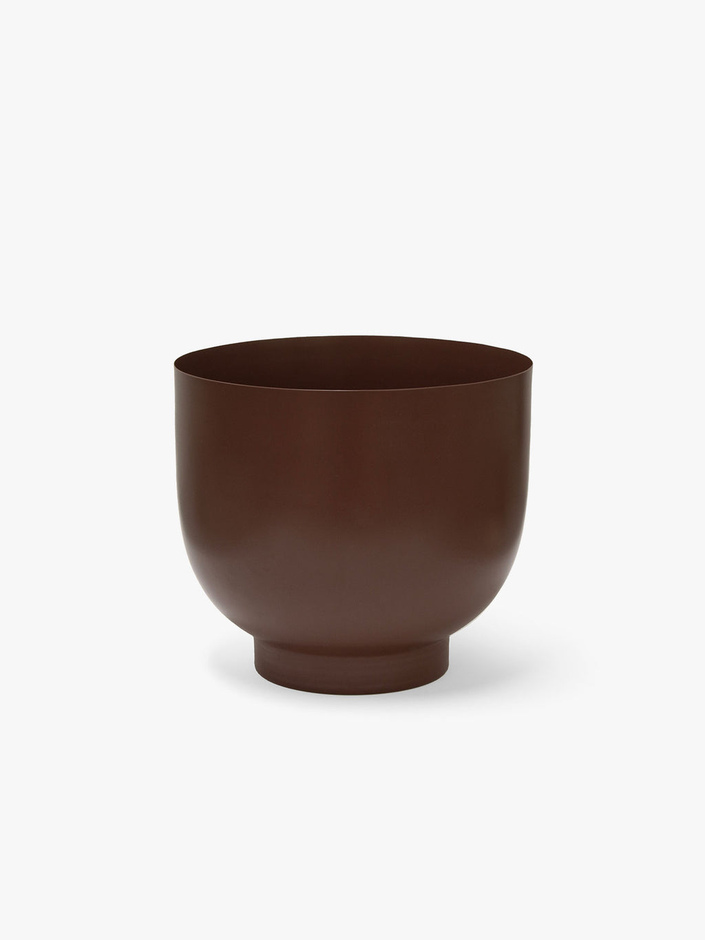 Orlo Metal Planter in Clove - Small