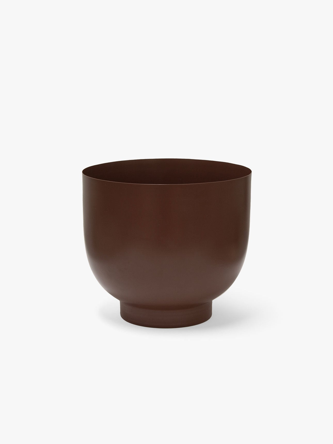 Orlo Metal Planter in Clove - Small