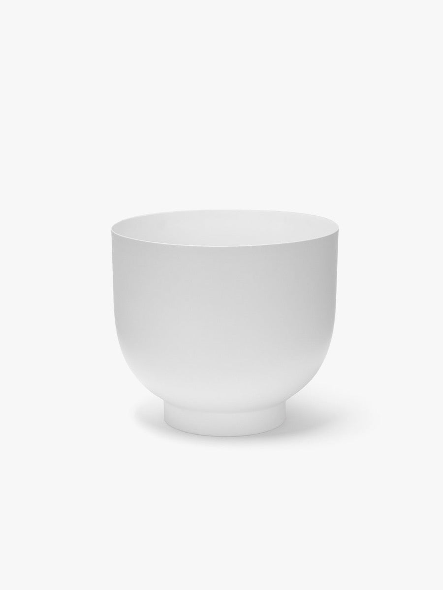Orlo Metal Planter in White - Small