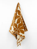 Palma Petal Australian Cotton Beach Towel in Bronze & Sand
