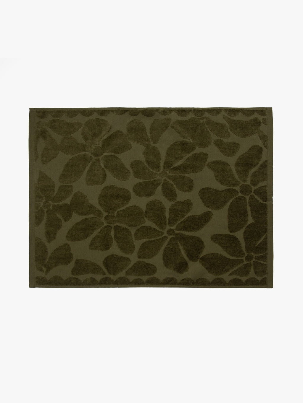 Palma Fringe Bath Towel Set in Caper