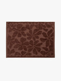 Palma Fringe Bath Mat in Clove