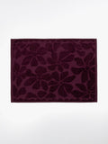 Palma Fringe Bath Mat in Mulberry