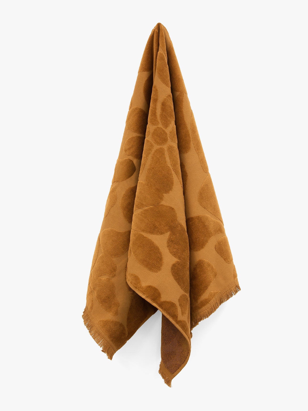 Palma Fringe Bath Towel Set in Bronze